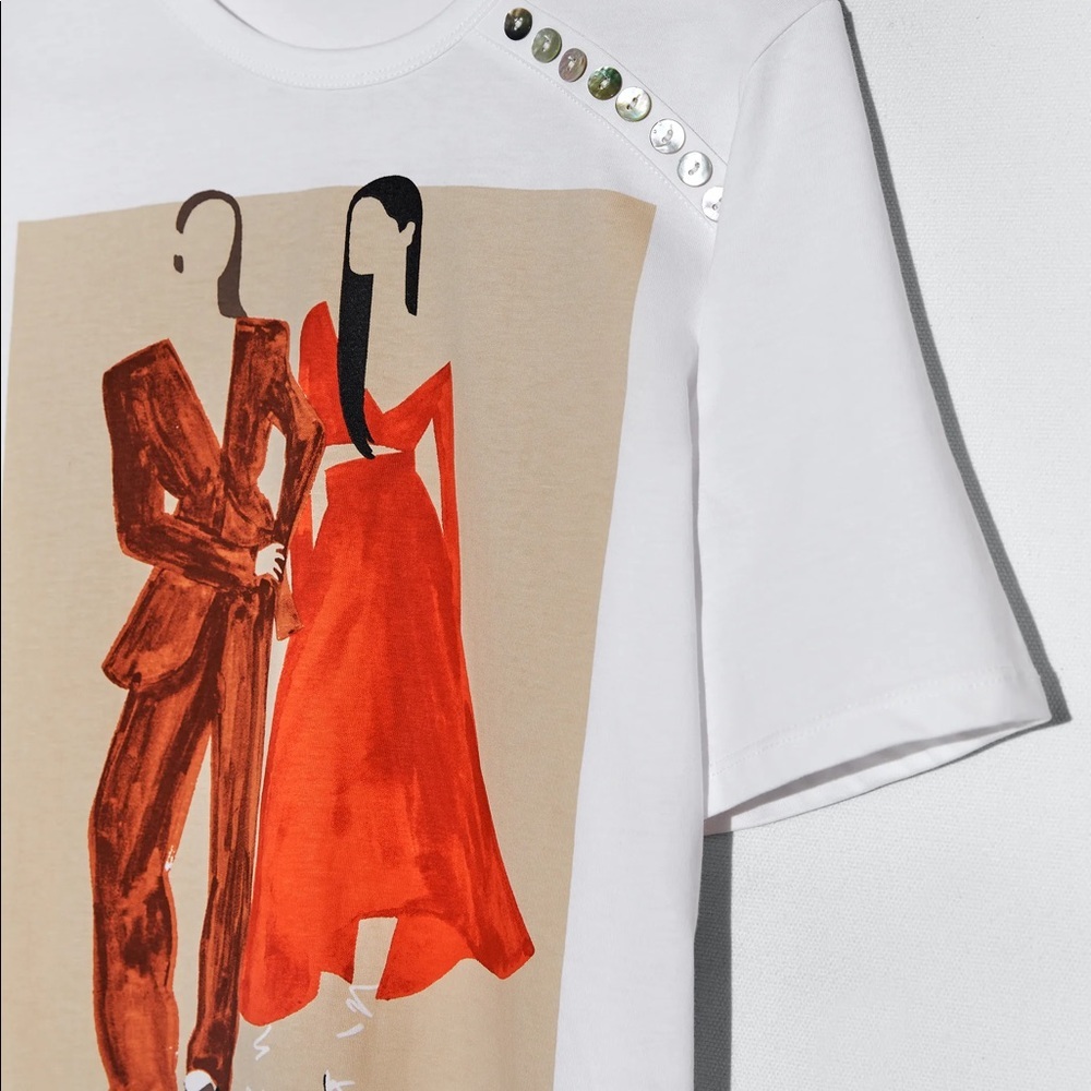 COMBINATION GIRLS T-SHIRT - Picture 3 of 5